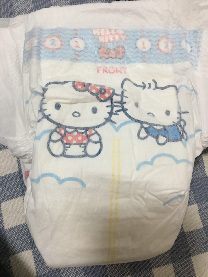 贝因美HelloKitty柔绵婴儿纸尿裤宝宝尿不湿 大号L30片【9,第3张