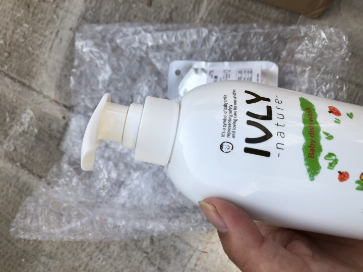 Ivly nature 韩国原装进口婴幼儿童宝宝新生儿专用餐具水果蔬菜清洗液500ml 500ml果蔬清洗液怎么样，好用吗，口碑，心得，评价，试用报告,第4张