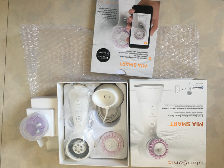 科莱丽（Clarisonic ）智能皮肤管理仪 声波电动美容仪洁面仪 深层清洁+焕亮双眸 Mia Smart糖果粉怎么样，好用吗，口碑，心得，评价，试用报告,第2张