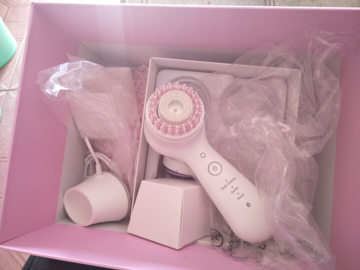 科莱丽（Clarisonic ）智能皮肤管理仪 声波电动美容仪洁面仪 深层清洁+焕亮双眸 Mia Smart珍珠白怎么样，好用吗，口碑，心得，评价，试用报告,第4张