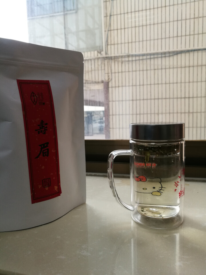 贞毫茶叶 福鼎白茶散茶50克袋装 2017年老寿眉怎么样，好用吗，口碑，心得，评价，试用报告,第4张