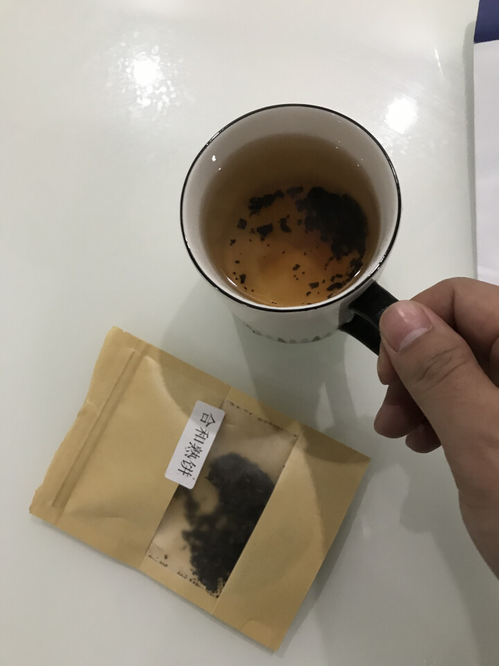 合和昌 云南普洱茶2014年合和青饼 合和熟饼 生茶357克饼茶 2014合和熟饼试饮8克/袋怎么样，好用吗，口碑，心得，评价，试用报告,第5张