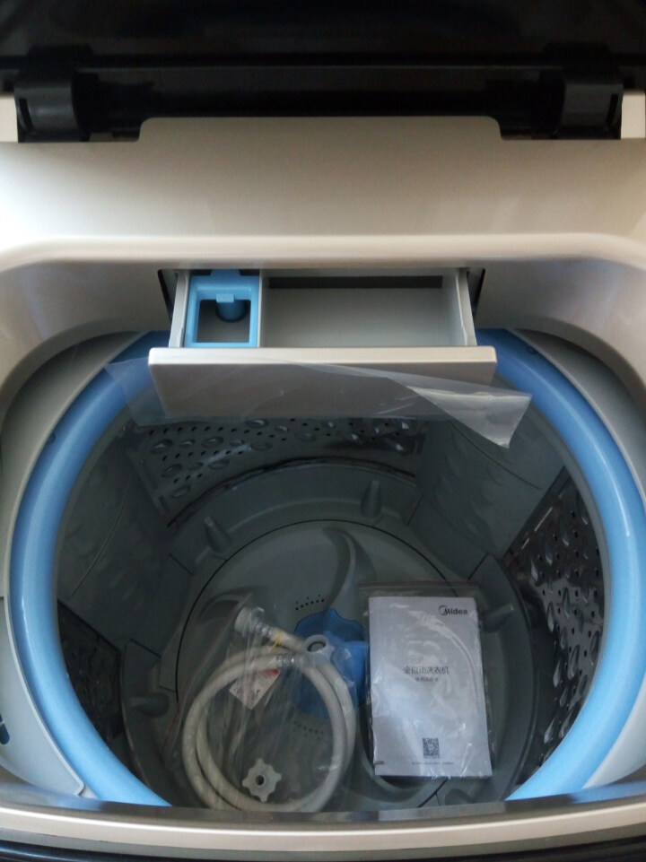 美的midea12公斤变频全自动波轮洗衣机大容量一键快净洗衣更加省时