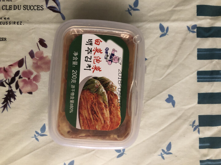 小肥食品白菜泡菜200g辣白菜韩式泡菜腌制咸菜开味下饭菜 小肥泡菜1盒怎么样，好用吗，口碑，心得，评价，试用报告,第2张