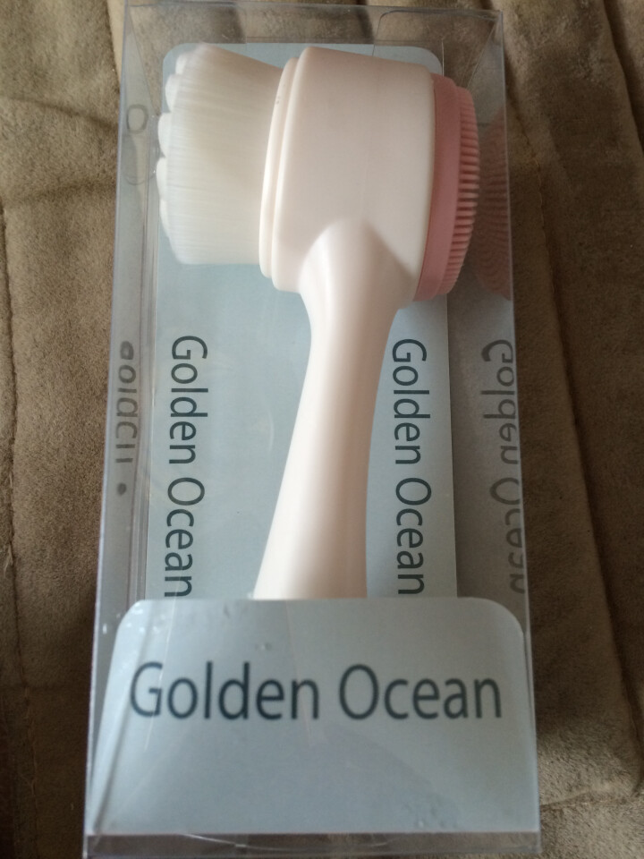 GoldenOcean金海洋洗脸刷洁面仪软毛手动深层清洁神器洁颜毛孔抖音家用网红刷脸刷子 粉色怎么样，好用吗，口碑，心得，评价，试用报告,第2张