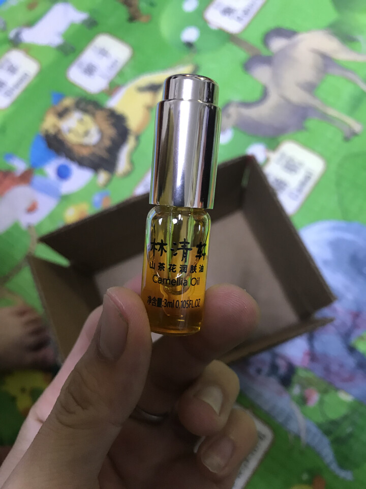 林清轩 山茶花润肤油升级版豪华旅行装3ml 滋养修复皮肤屏障怎么样，好用吗，口碑，心得，评价，试用报告,第4张