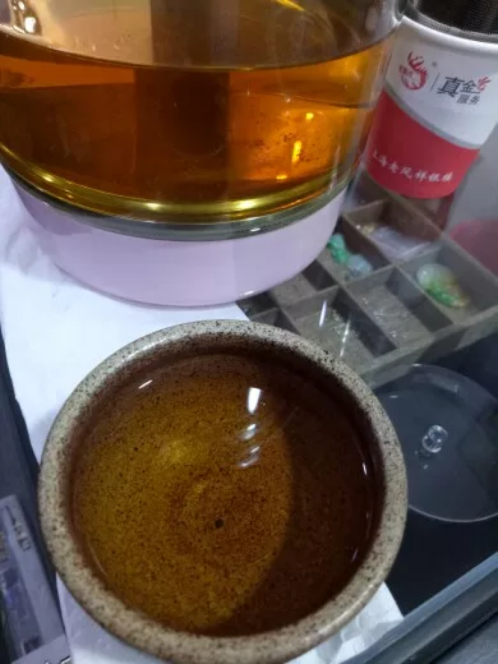 云茗木 冰岛甜醇 普洱茶熟茶饼茶 古树纯料头春茶叶发酵 10克装 熟茶中高端怎么样，好用吗，口碑，心得，评价，试用报告,第3张