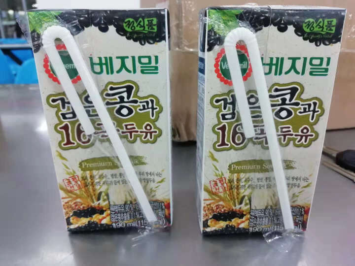 韩国进口 倍吉美尔16谷物黑豆豆奶营养豆乳 190ml*2（体验装）怎么样，好用吗，口碑，心得，评价，试用报告,第3张