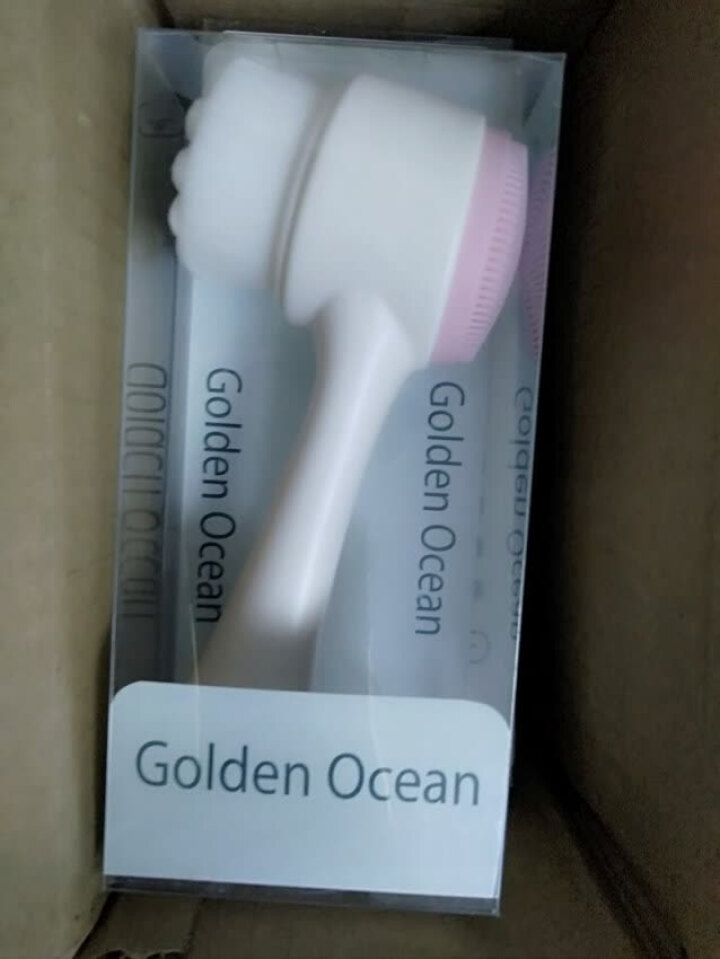 GoldenOcean金海洋洗脸刷洁面仪软毛手动深层清洁神器洁颜毛孔抖音家用网红刷脸刷子 粉色怎么样，好用吗，口碑，心得，评价，试用报告,第2张