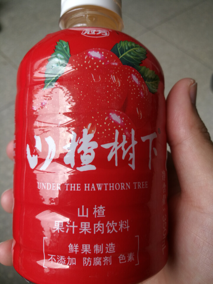 冠芳（guanfang） 如果爱  新日期，山楂树下山楂汁山楂饮料果汁350ml*15瓶整箱怎么样，好用吗，口碑，心得，评价，试用报告,第4张