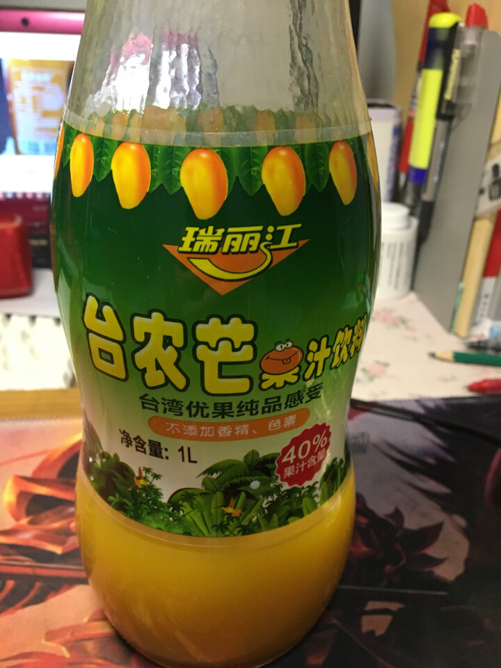 【云南馆】瑞丽江台农芒果汁饮料云南特产瓶装1L怎么样，好用吗，口碑，心得，评价，试用报告,第3张