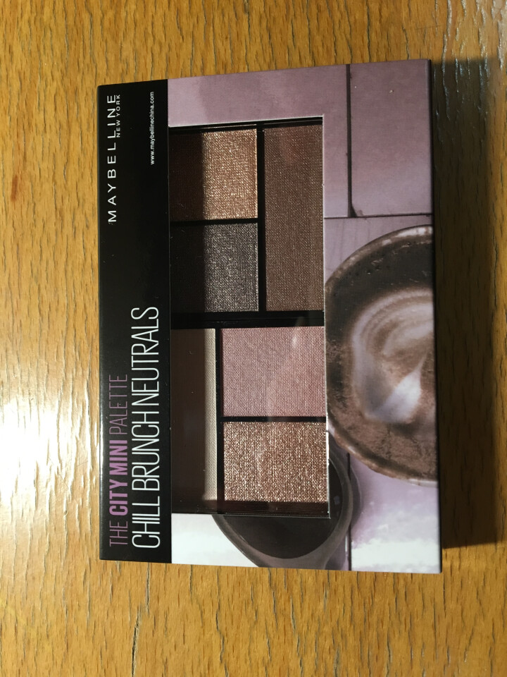 美宝莲 MAYBELLINE 纽约时刻迷你眼影盘 慵懒时刻 6.1g（彩妆 眼影 多色 眼影盘）怎么样，好用吗，口碑，心得，评价，试用报告,第3张