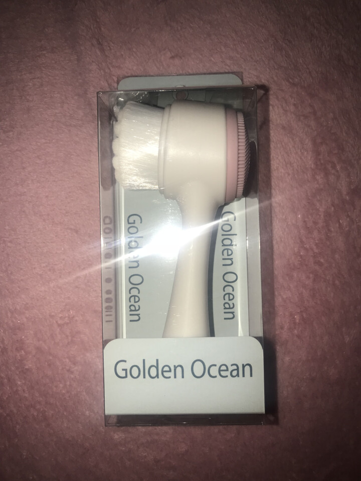 GoldenOcean金海洋洗脸刷洁面仪软毛手动深层清洁神器洁颜毛孔抖音家用网红刷脸刷子 粉色怎么样，好用吗，口碑，心得，评价，试用报告,第4张