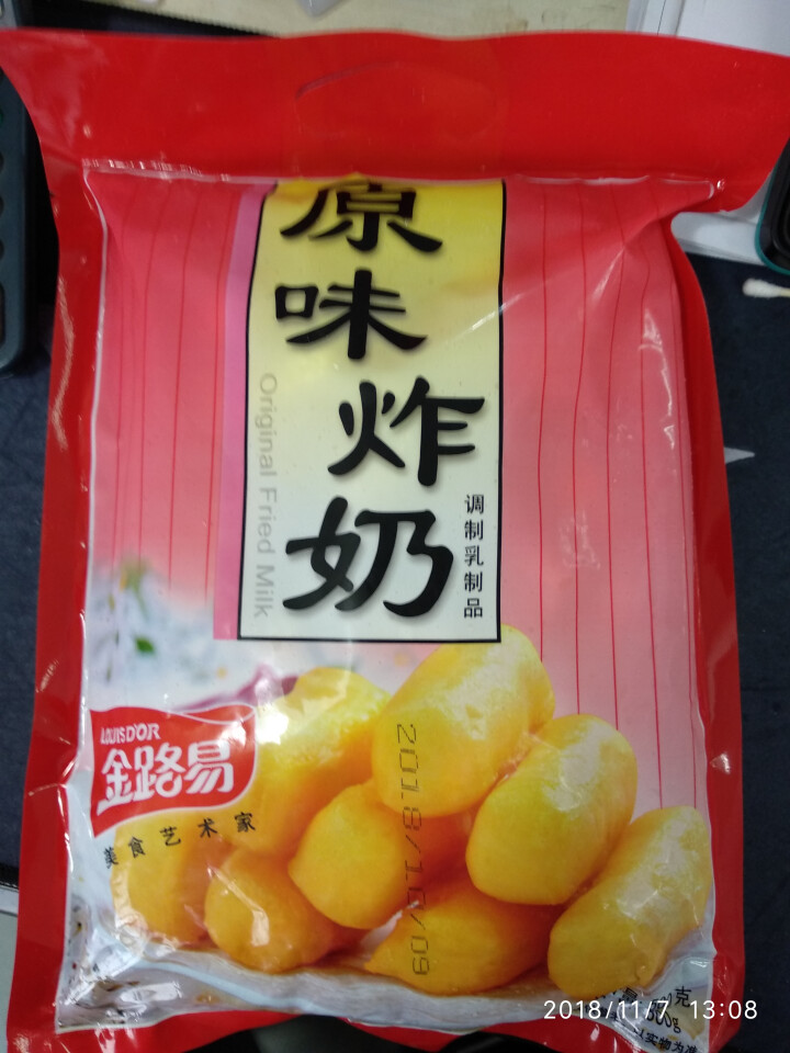 金路易 炸鲜奶 原味 500g（35,第2张