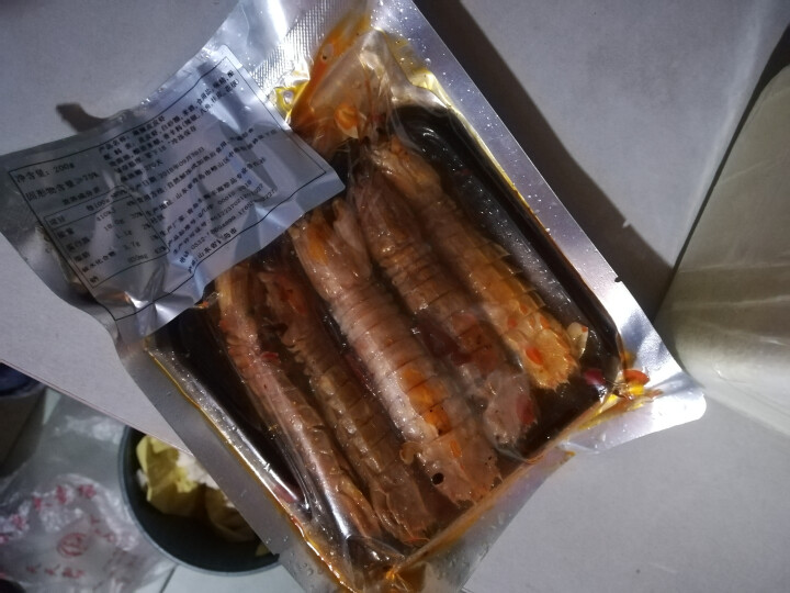 海洋之约 青岛海鲜特产熟食麻辣海鲜即食 皮皮虾濑尿虾爬子富贵虾虾姑虾婆海虾大虾怎么样，好用吗，口碑，心得，评价，试用报告,第2张