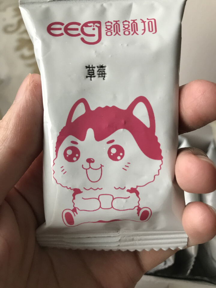 【额额狗品牌】 果粒酸奶块益生菌水果冻干休闲食品办公室小吃零食 草莓味怎么样，好用吗，口碑，心得，评价，试用报告,第4张