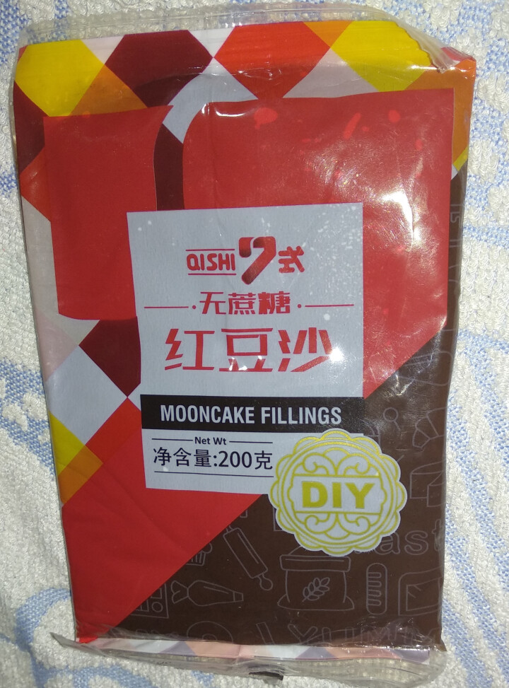 7式  烘焙原料 月饼馅料 红豆沙馅 200g怎么样，好用吗，口碑，心得，评价，试用报告,第2张