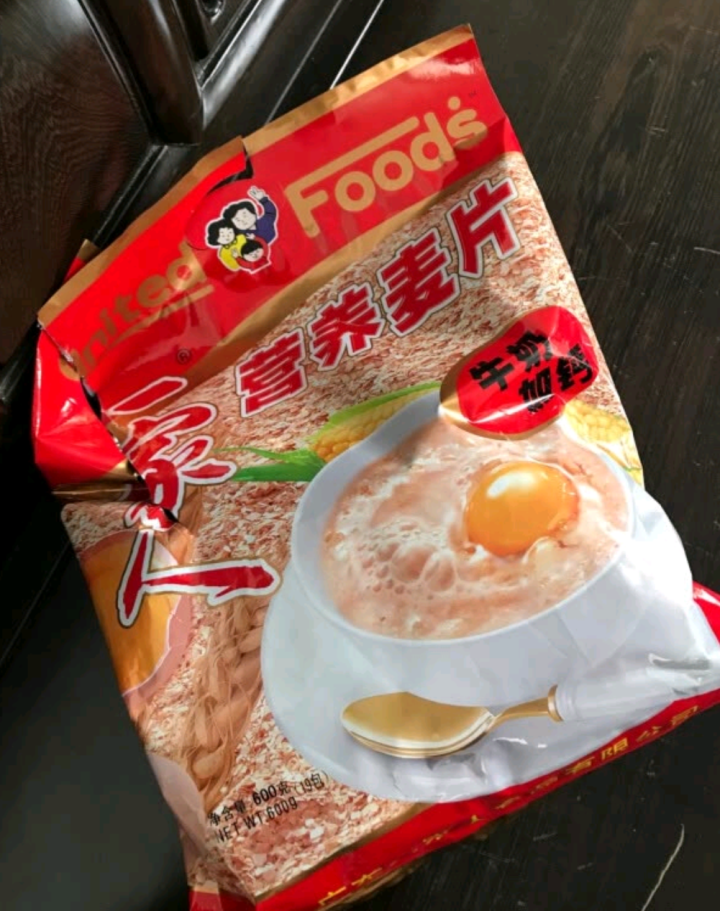 一家人 麦片600g袋装即食麦片 早餐冲饮营养食品 代餐谷物燕麦片 600g鸡蛋牛奶怎么样，好用吗，口碑，心得，评价，试用报告,第2张