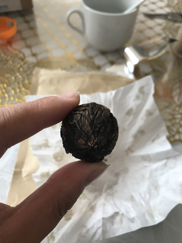 普洱茶熟茶易武古树龙珠小沱茶试饮【两粒装】怎么样，好用吗，口碑，心得，评价，试用报告,第4张