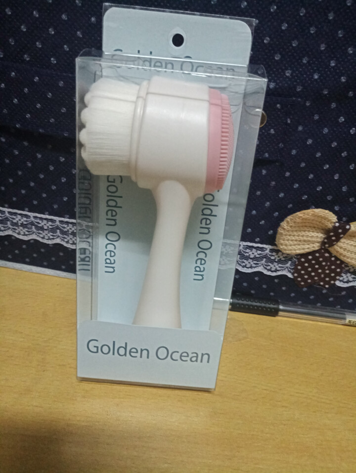 GoldenOcean金海洋洗脸刷洁面仪软毛手动深层清洁神器洁颜毛孔抖音家用网红刷脸刷子 粉色怎么样，好用吗，口碑，心得，评价，试用报告,第4张