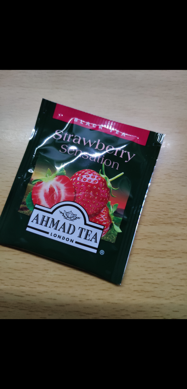 英国亚曼(AHMAD TEA)草莓味红茶 便携袋泡茶包 原装进口2g*10包怎么样，好用吗，口碑，心得，评价，试用报告,第3张