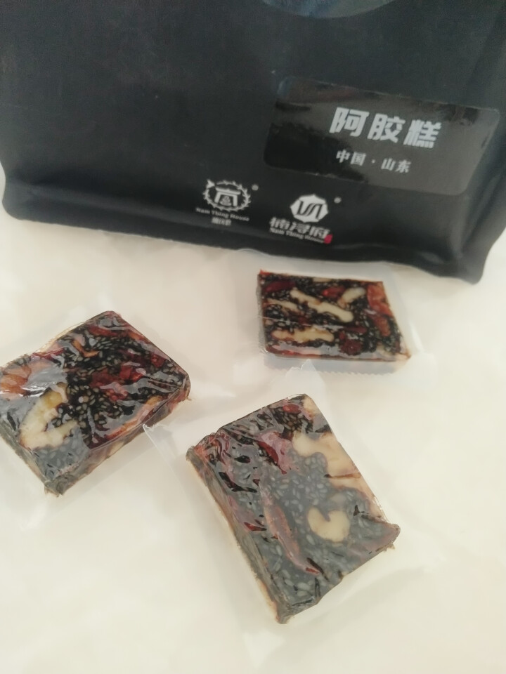 【赠黑枸杞】山东东阿阿胶糕 懒人滋补零食350g怎么样，好用吗，口碑，心得，评价，试用报告,第3张