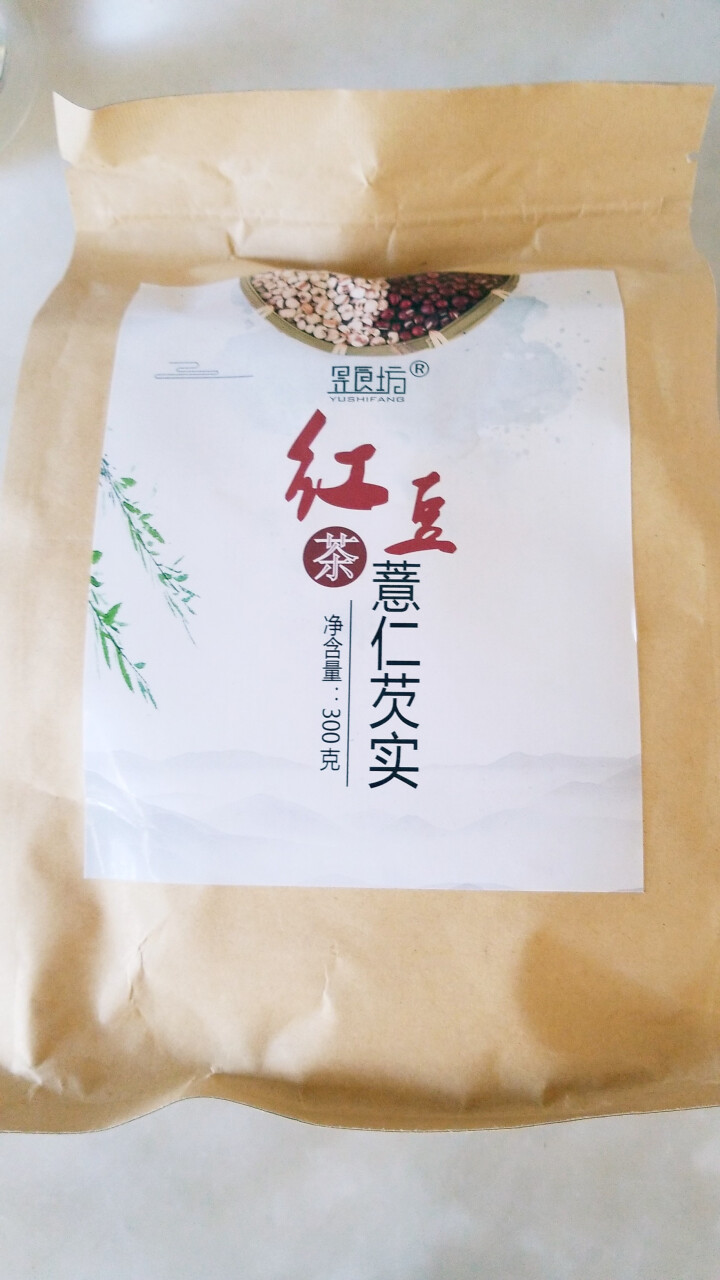 昱食坊 红豆薏仁芡实茶 赤小豆薏米袋泡茶蒲公英玫瑰花组合花草茶300g/30包怎么样，好用吗，口碑，心得，评价，试用报告,第3张