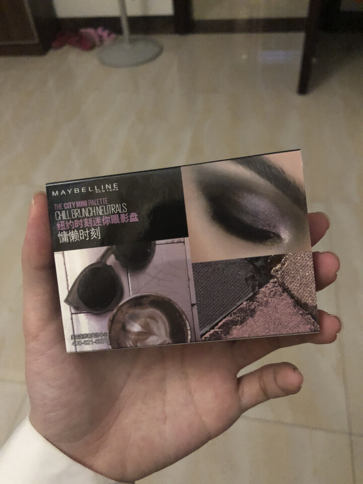 美宝莲 MAYBELLINE 纽约时刻迷你眼影盘 慵懒时刻 6.1g（彩妆 眼影 多色 眼影盘）怎么样，好用吗，口碑，心得，评价，试用报告,第3张