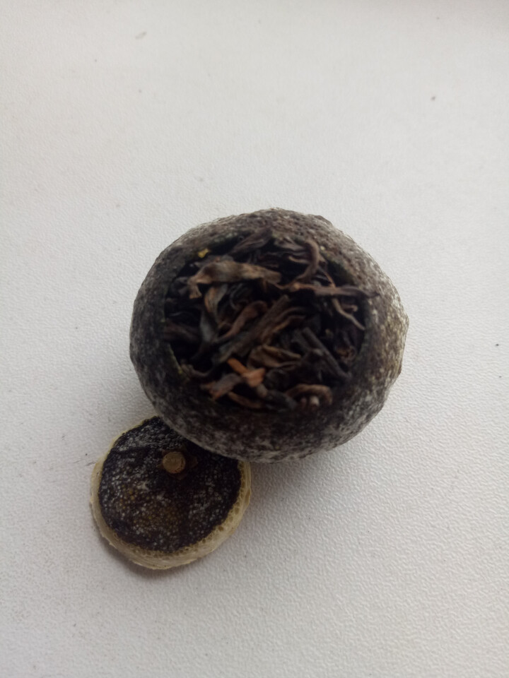 新会小青柑 青衣美人 陈皮普洱茶熟茶 150g 柑桔茶 五年 品尝装约10g*1个怎么样，好用吗，口碑，心得，评价，试用报告,第4张