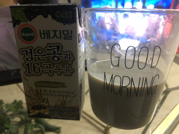 韩国进口 倍吉美尔16谷物黑豆豆奶营养豆乳 190ml*2（体验装）怎么样，好用吗，口碑，心得，评价，试用报告,第4张