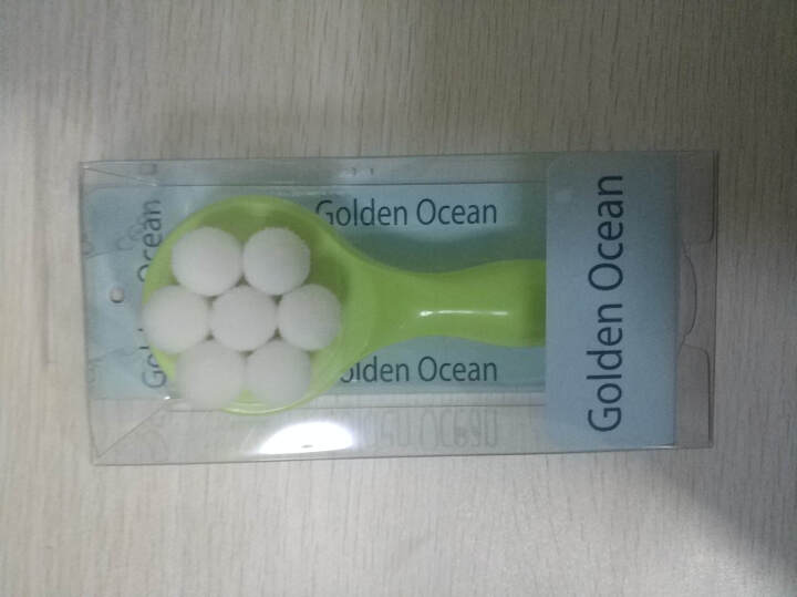 GoldenOcean金海洋梅花双面洗脸刷 站立式软毛硅胶洗脸刷 去黑头去角质 洗脸扑洁面刷 草绿色怎么样，好用吗，口碑，心得，评价，试用报告,第3张