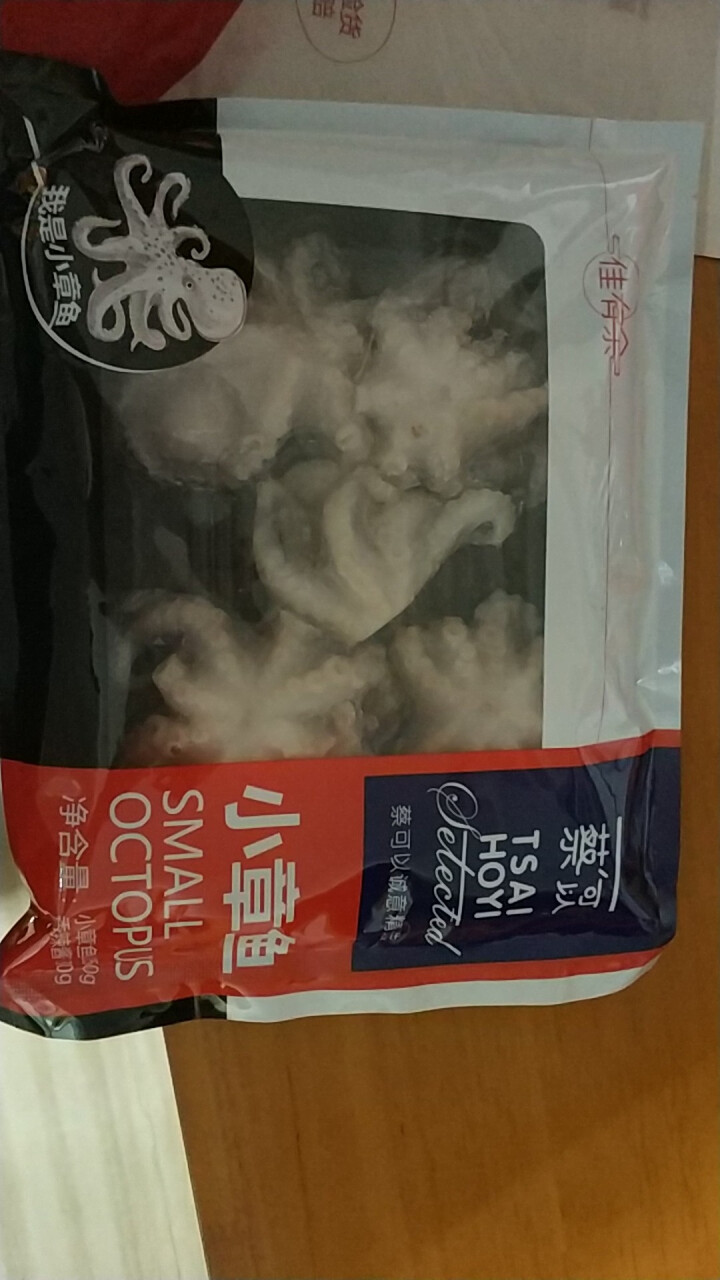 蔡可以 冷冻小章鱼小八爪鱼 250g 5,第2张