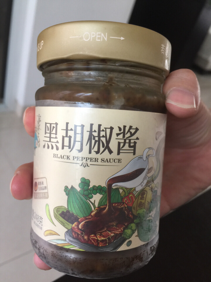 正宗豪客来豪爷工坊正宗黑胡椒酱汁辛爽意大利面酱牛排酱牛肉酱拌面炒饭面条中西餐调料烹饪佐料 豪爷工坊牛排酱怎么样，好用吗，口碑，心得，评价，试用报告,第4张