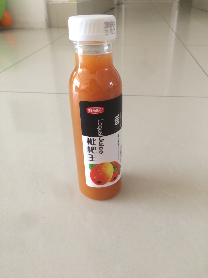 鲜绿园 枇杷汁100%枇杷王枇杷原浆果汁饮料大瓶饮料300ml 单瓶装试饮活动怎么样，好用吗，口碑，心得，评价，试用报告,第4张