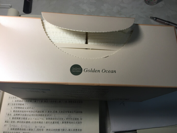 Golden Ocean金海洋纯棉洗脸巾 一次性洗脸巾洁面巾美容抽取式面巾纸擦脸巾化妆棉 一盒怎么样，好用吗，口碑，心得，评价，试用报告,第3张