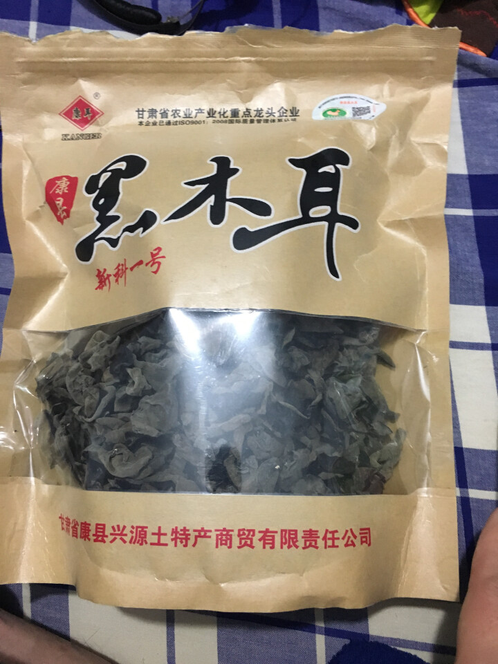 康耳 有机黑木耳 无根小耳 康县木耳 250g/袋怎么样，好用吗，口碑，心得，评价，试用报告,第2张