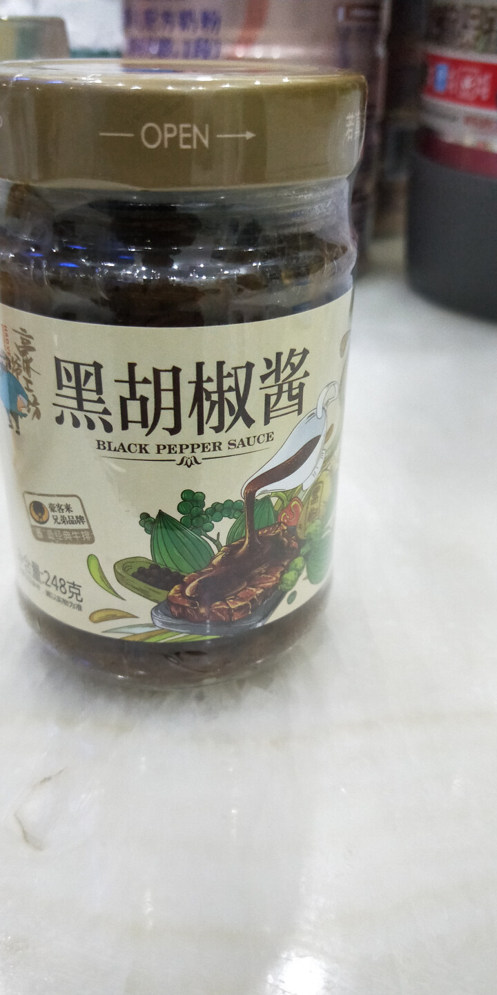 正宗豪客来豪爷工坊正宗黑胡椒酱汁辛爽意大利面酱牛排酱牛肉酱拌面炒饭面条中西餐调料烹饪佐料 豪爷工坊牛排酱怎么样，好用吗，口碑，心得，评价，试用报告,第3张