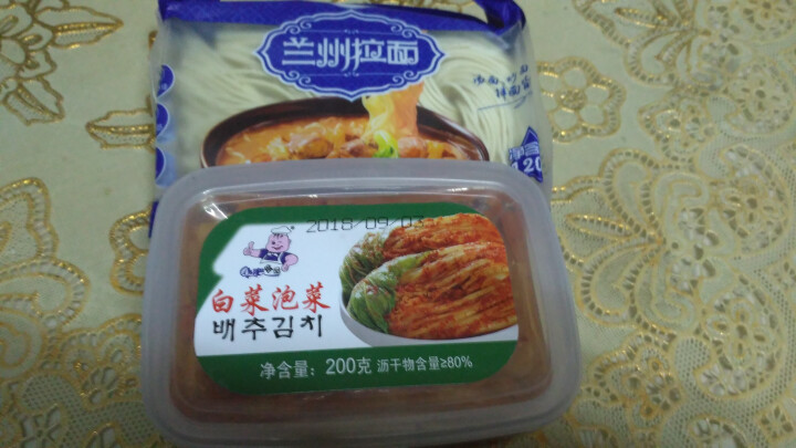 小肥食品白菜泡菜200g辣白菜韩式泡菜腌制咸菜开味下饭菜 小肥泡菜1盒怎么样，好用吗，口碑，心得，评价，试用报告,第3张