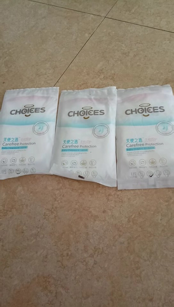 angelchoices 天使之选 婴幼儿纸尿裤试用装 M码*3片装怎么样，好用吗，口碑，心得，评价，试用报告,第2张