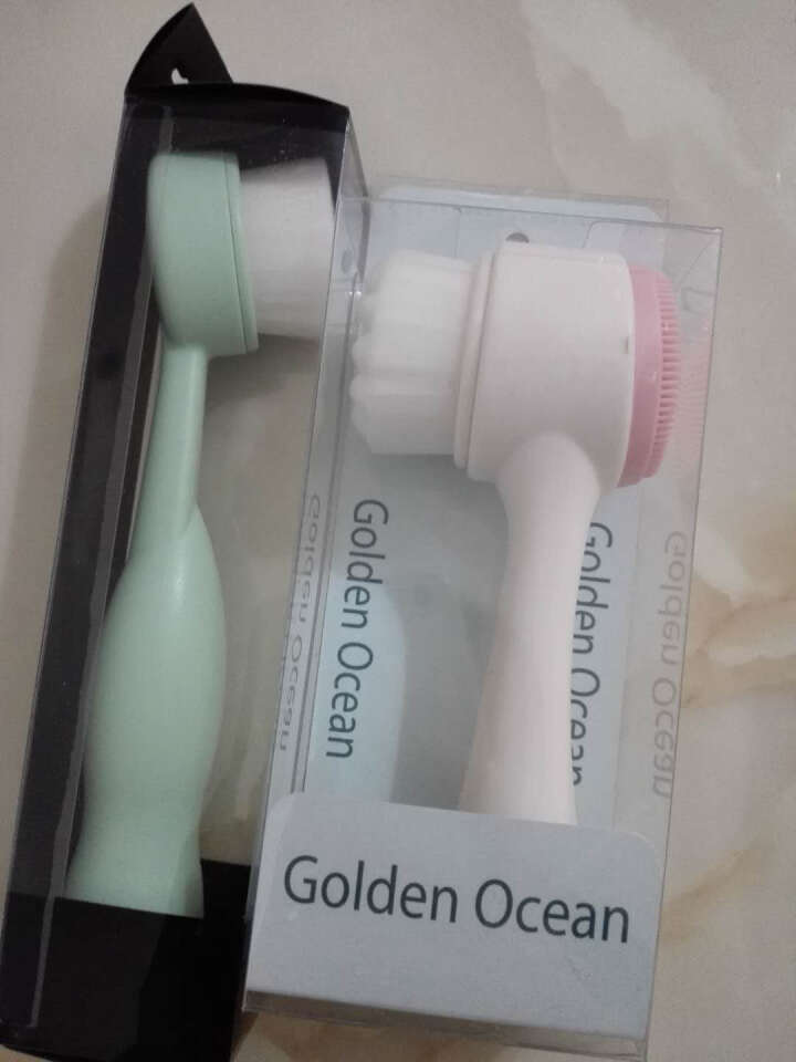 GoldenOcean金海洋洗脸刷洁面仪软毛手动深层清洁神器洁颜毛孔抖音家用网红刷脸刷子 粉色怎么样，好用吗，口碑，心得，评价，试用报告,第2张