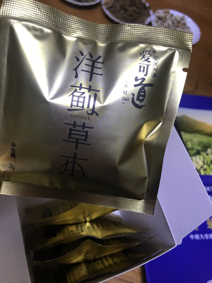 爱可道洋蓟茶 养生茶 朝鲜蓟养肝茶盒装 新品特惠买二送一怎么样，好用吗，口碑，心得，评价，试用报告,第3张