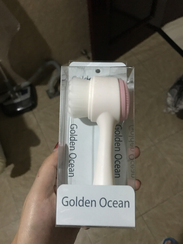 GoldenOcean金海洋洗脸刷洁面仪软毛手动深层清洁神器洁颜毛孔抖音家用网红刷脸刷子 粉色怎么样，好用吗，口碑，心得，评价，试用报告,第2张