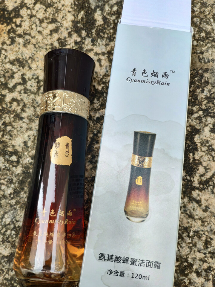 青色烟雨氨基酸蜂蜜 洁面露120ML 深层清洁任何肤质 蜂蜜柠檬芦荟温和配方怎么样，好用吗，口碑，心得，评价，试用报告,第2张