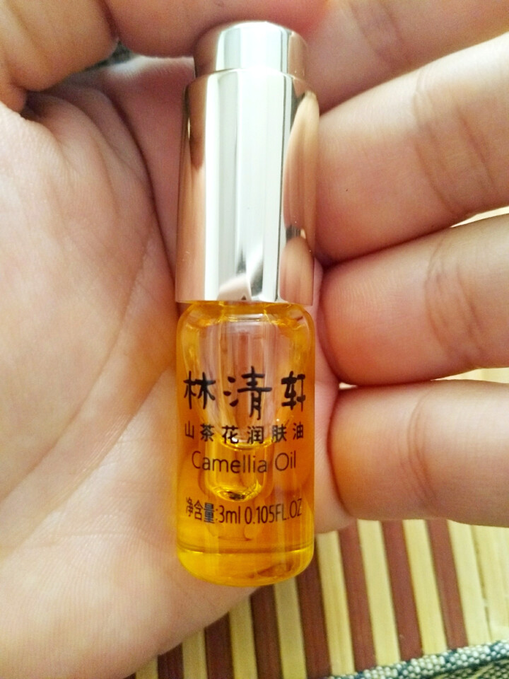 林清轩 山茶花润肤油升级版豪华旅行装3ml 滋养修复皮肤屏障怎么样，好用吗，口碑，心得，评价，试用报告,第6张