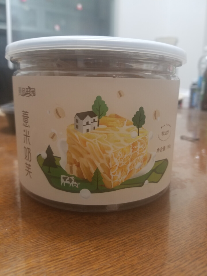 薏品田园 薏米奶芙180g零食奶芙沙琪玛早餐糕点小点心怎么样，好用吗，口碑，心得，评价，试用报告,第2张