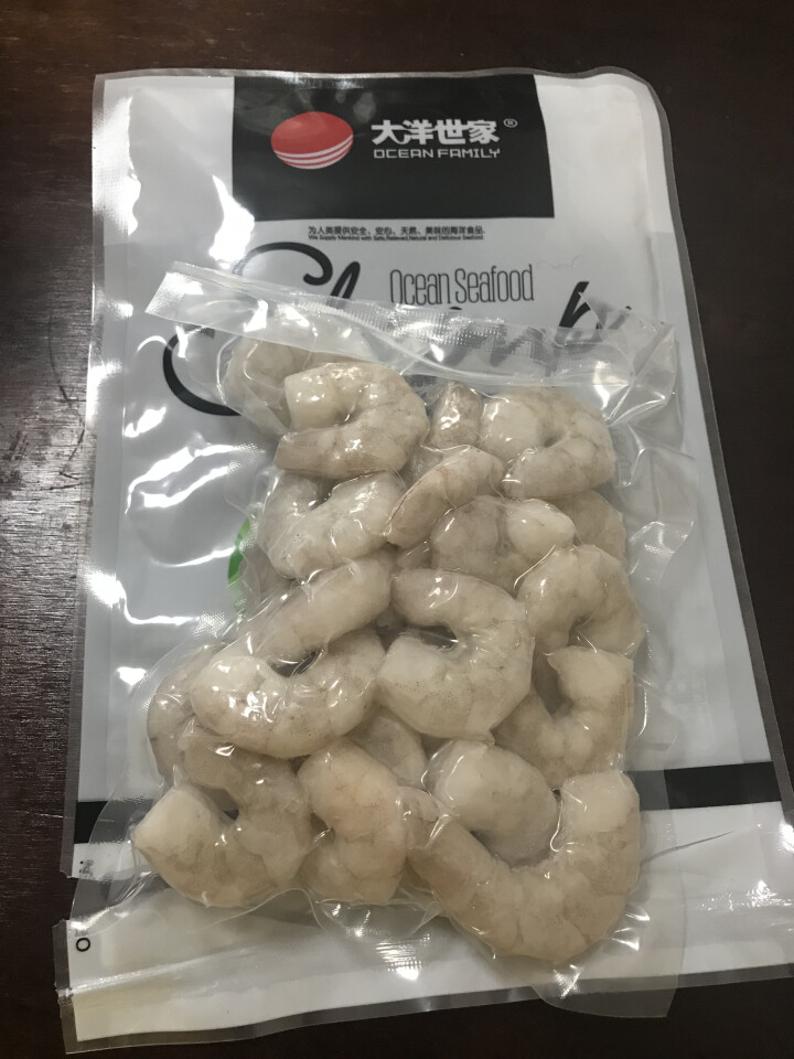 大洋世家 南美鲜虾仁 200g/袋 15,第4张