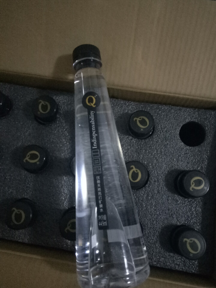 Q+ 天然苏打矿泉水 弱碱性无气无糖家庭饮用水 445ml*15瓶 一箱怎么样，好用吗，口碑，心得，评价，试用报告,第4张