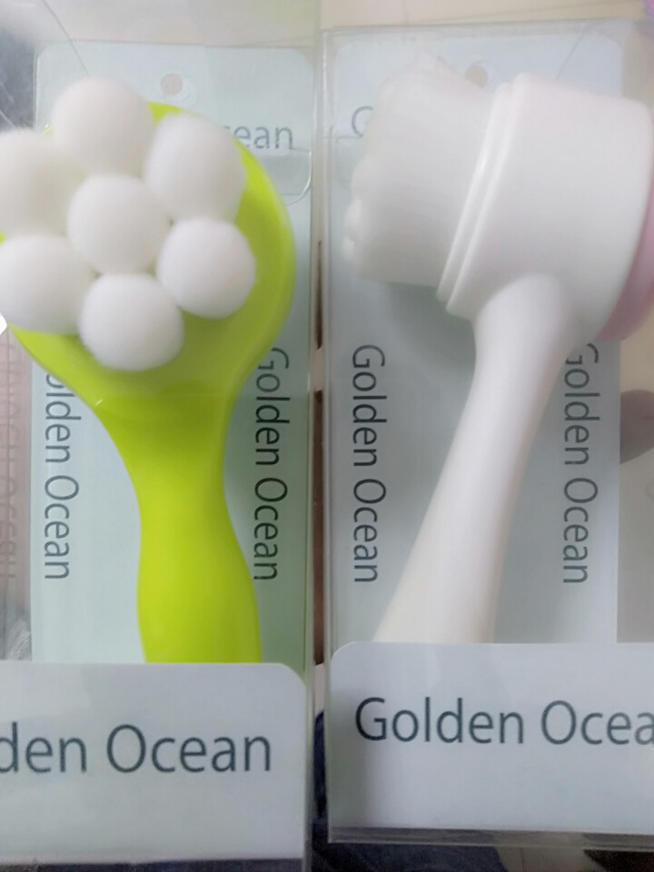 GoldenOcean金海洋洗脸刷洁面仪软毛手动深层清洁神器洁颜毛孔抖音家用网红刷脸刷子 粉色怎么样，好用吗，口碑，心得，评价，试用报告,第4张