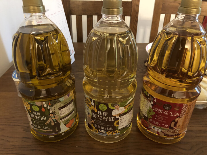 中粮初萃  食用油礼盒1.8L*3(花生油+葵花籽油+菜籽油)怎么样，好用吗，口碑，心得，评价，试用报告,第2张