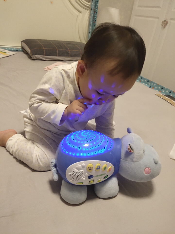 伟易达Vtech 小河马睡眠仪 星光安睡投影 声光安抚玩偶 婴幼儿早教益智玩具怎么样，好用吗，口碑，心得，评价，试用报告,第2张